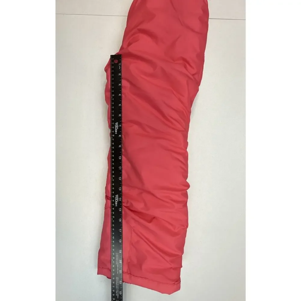 All In Motion Youth Pink Snow Pants Waterproof Warm Ski Snowboard Size M